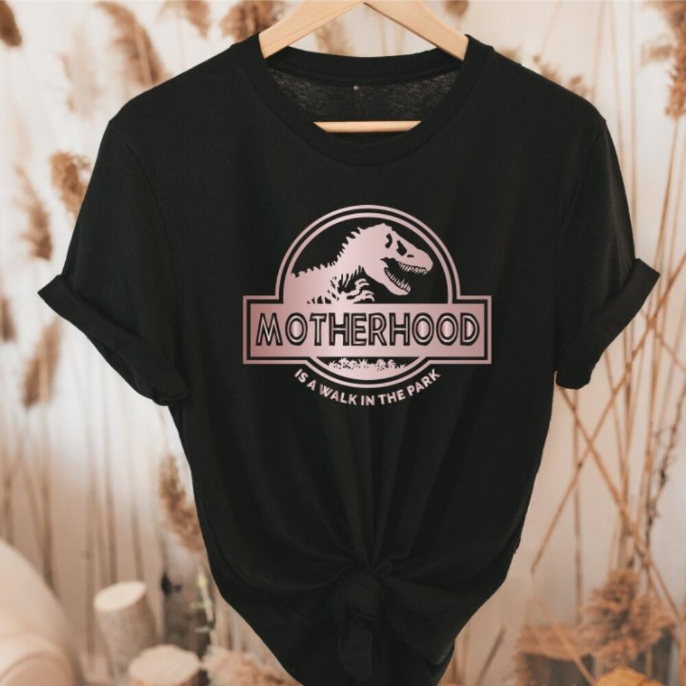Motherhood Is A Walk In The Park T-Shirt